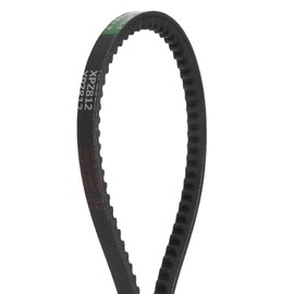 sourcing map XPZ-812 Cogged V-Belts 812mm Pitch Girth 10mm Width 8mm Height Rubber for Power Transmission