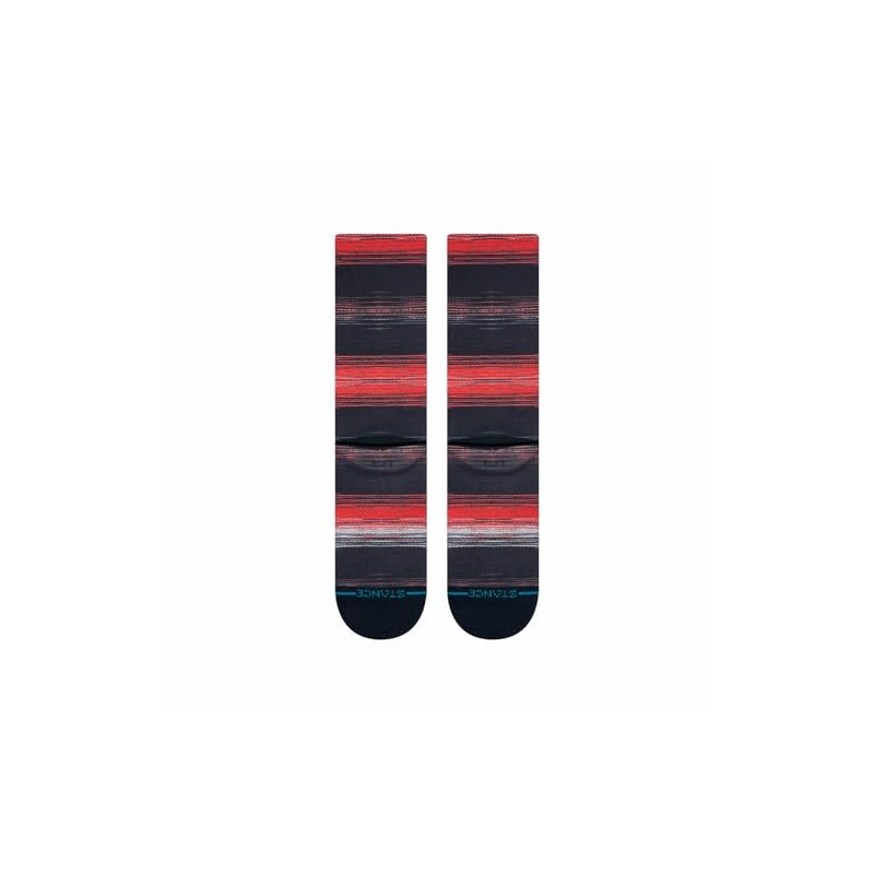 Stance 01010 REDS CC CREW RED Socks, RED (01010)