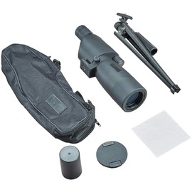 Bushnell Sentry 18-36 x 50mm Porro Prism Waterproof/Fogproof Spotting Scope with Tabletop Tripod, Black