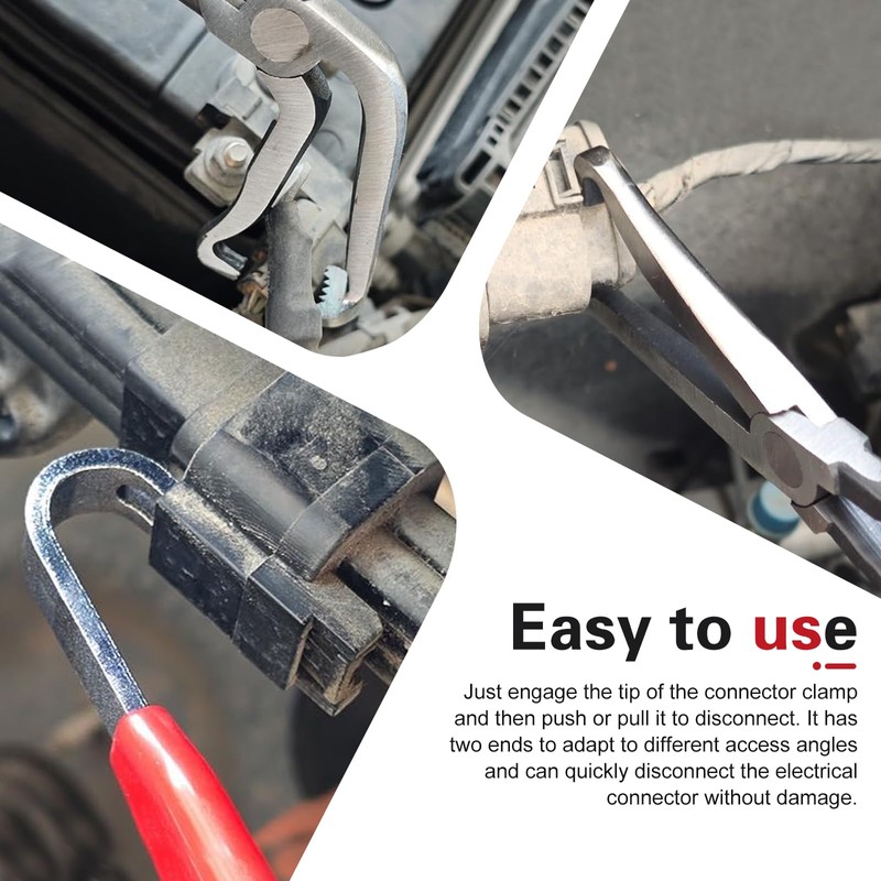 Ferianl 3PCS Electrical Disconnect Pliers for Cars, Electrical Connector Separator