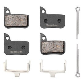 Brake pads for Bicycle, Bike Brake Pads for SRAM Rival/Force/Level TLM/Level Ultimate/Red/eTap AXS/eTap HRD, Semi-metallic/Ceramic/Sintered, 2 Pairs (Semi-metallic)