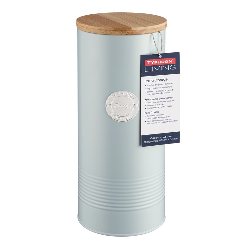 Typhoon Pasta Storage Canister, Blue 29147 11 x 11 x