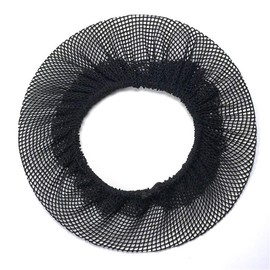 Kingsie Chignon Net Black 5pcs Bun Net Fine Mesh Elastic Hair Bundles Net Ballet Dance