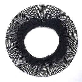 Kingsie Chignon Net Black 5pcs Bun Net Fine Mesh Elastic Hair Bundles Net Ballet Dance