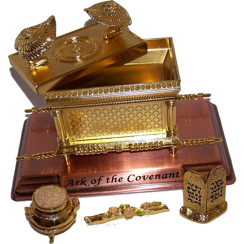 Holy Land Market The Ark of The Covenant Gold Plated