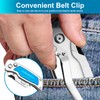 Box Cutter, Utility Knife with Quick Change Blades, Stainless Steel
