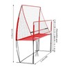 QUEMARQUE Volleyball Training Equipment, 8x11ft Volleyball Practice Net Station with