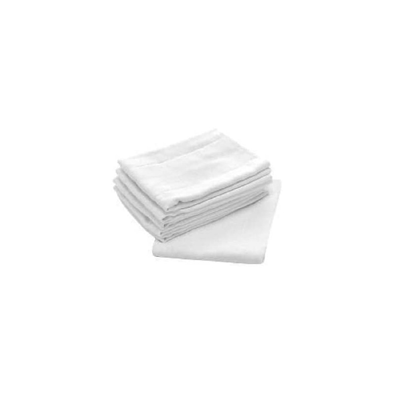 Premium 100% Cotton Cloth Diapers for Baby, 48 Pack Reusable,