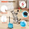 Interactive Cat Toys For Indoor Cats, 360° Flying Automatic Cat