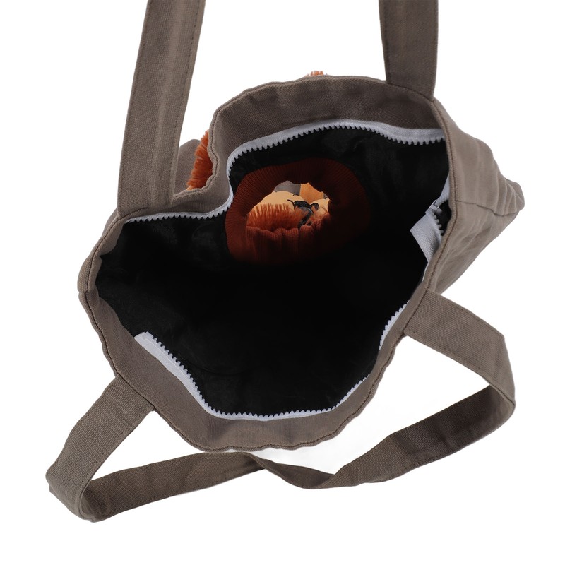 Pet Canvas Shoulder Bag Breathable Portable Pet Outing Shoulder Bag