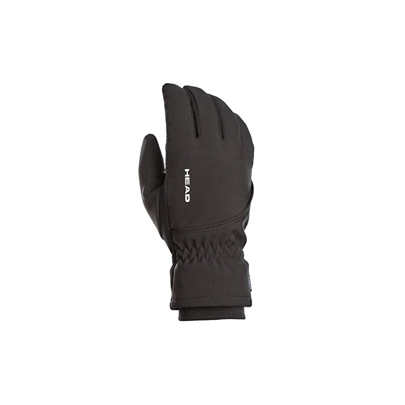 Head Waterproof Hybrid Gloves (Small, Black)