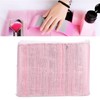 Waterproof Nail Tips Artificial Tablecloth Mat 125 Pieces Nail Tips