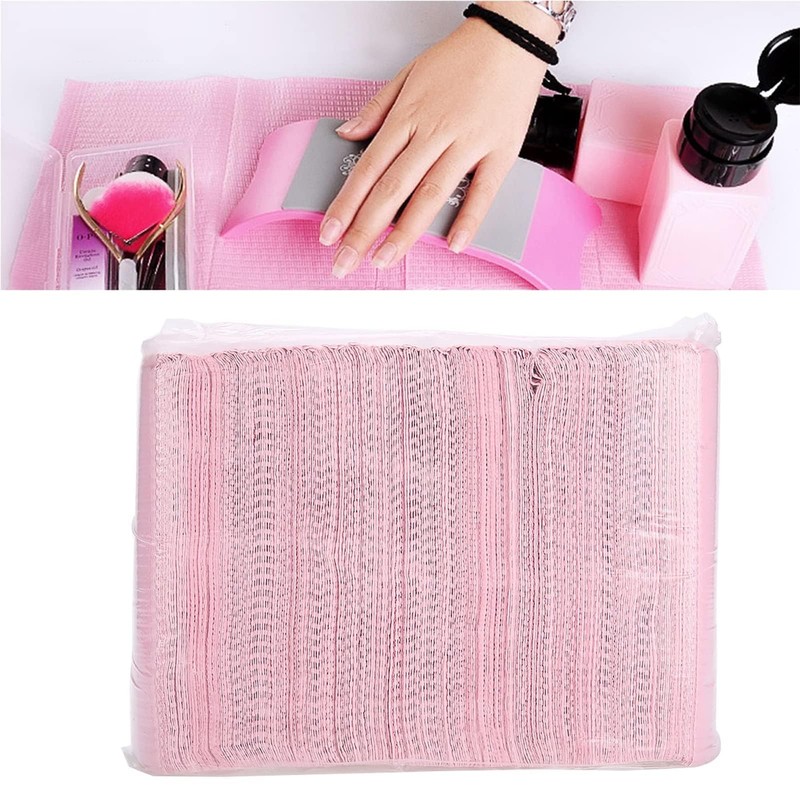Waterproof Nail Tips Artificial Tablecloth Mat 125 Pieces Nail Tips