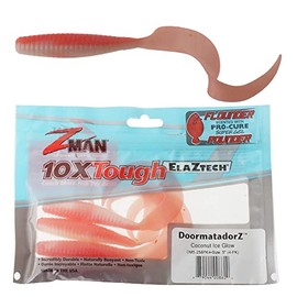 Z-MAN DM5-258PK4 Doormatadorz 5" Coconut Ice 4 Pack, Multi