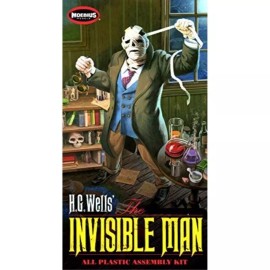 Moebius HG Wells Invisible Man Plastic Assembly Kit, 1/8 Scale - Moebius Models MOE903