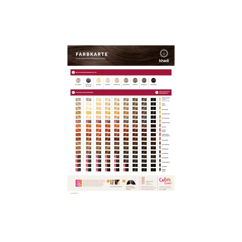 KHADI - Herbal Hair Colour Light Blond - Long-lasting -