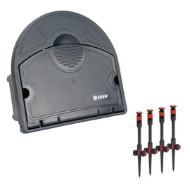 Eden 95959 Hose Hanger W/Multi-Adjustable Garden Sprinkler