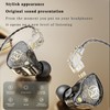 Generic DX2 in-Ear Earphone HiFi in-Ear Earphone Earbud with New