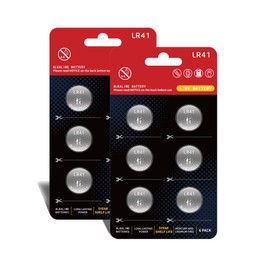 JUNINXIU LR41 Battery L736f Battery AG3 392 384 192 1.5v Premium Batteries Button Coin Cell Batteries【5-Year Shelf Life】(12 Count)