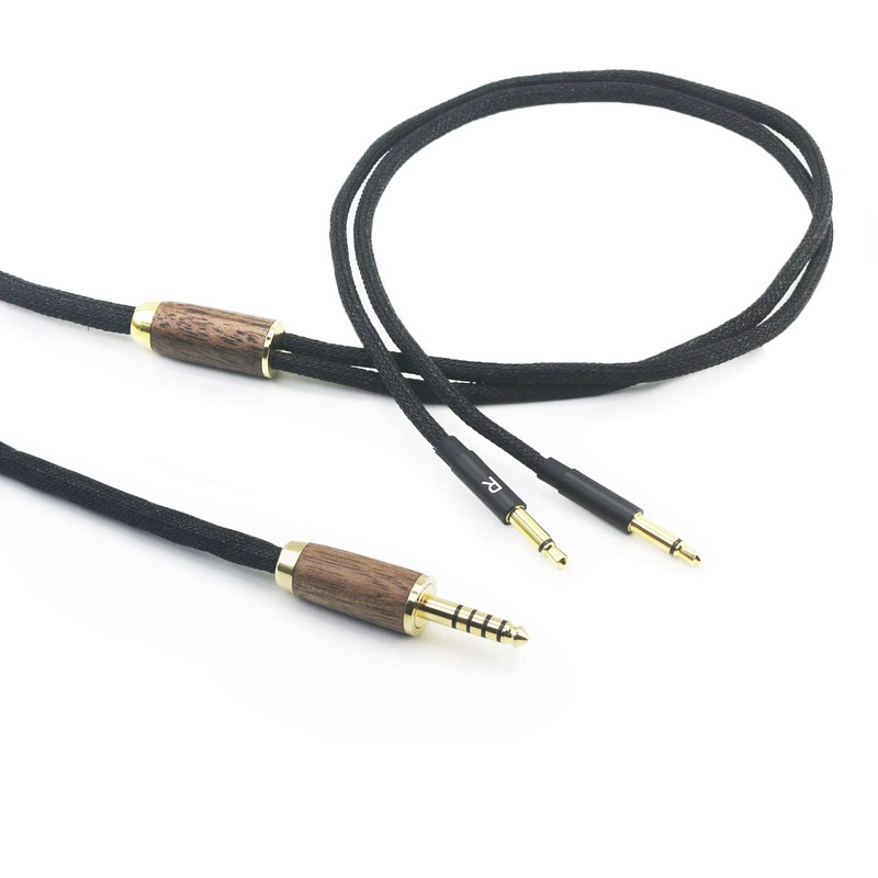 4.4mm Balanced Plug 6N OCC Copper Silver Plated Cable 4.4mm