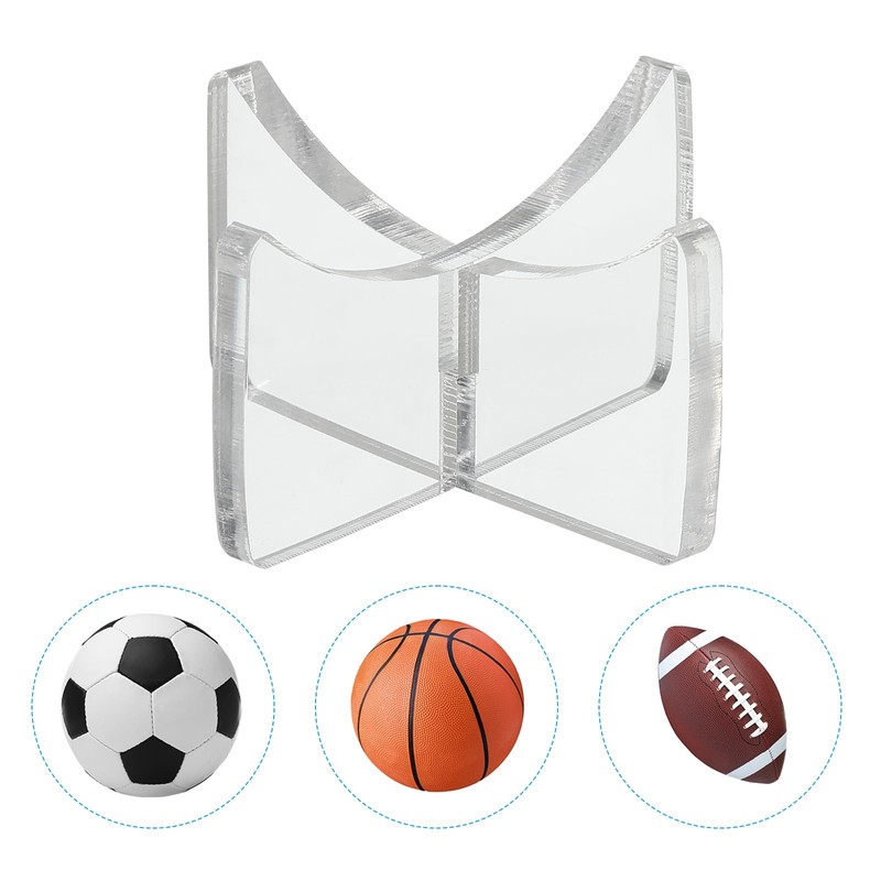 PATIKIL 2" Ball Display Stand Multifunction Acrylic Ball Stand Display