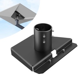 Designed for Starlink Gen 3 Pipe Adapter,Starlink Pole Mount,Suitable for Pipe Bottom Inner Diameters Within 1.8 Inches,Compatible with V3 Starlink Standard Dish Mount Plate