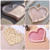 Heart Shape Resin Tray Mold, Multi-Purpose Concrete Molds, Candle Holder