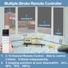 TIPIACE Remote Controller for Roller Blinds Motor with Multiple Channels