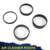PIT66 4Pcs Air Cleaner Spacer Plastic Compatible with Edelbrock Holley
