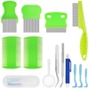 Woonyee 11pcs Tick Remover Tool Kit for Cat & Dog