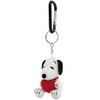 Nakajima Corporation 183729-23 Peanuts Carabiner Mascot Snoopy Heart Sitting