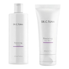 Kit Shampoo + Mascarilla Reviving Farmasi Anticaida Cabello