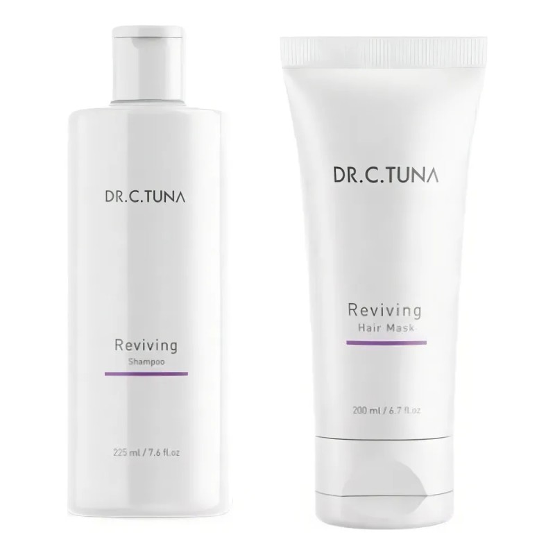 Kit Shampoo + Mascarilla Reviving Farmasi Anticaida Cabello