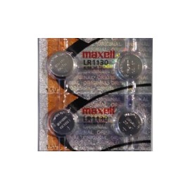 4 Maxell LR1130 AG10 389 390 189 L1131 Alkaline Batteries "Hologram"