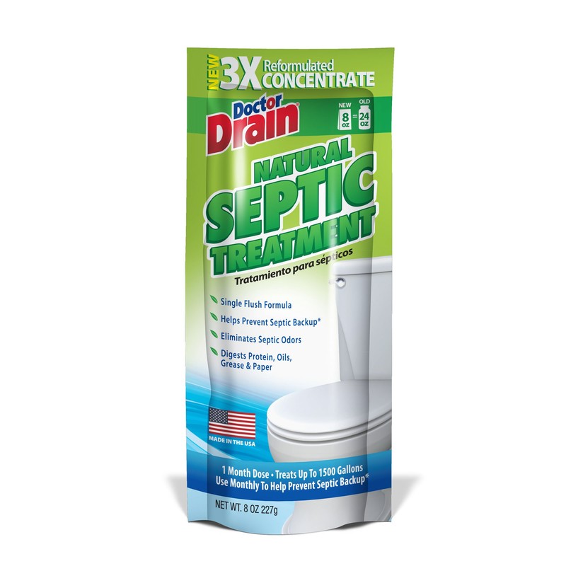 Doctor Drain Natural Septic Treatment, 6 Count
