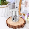 SOITIS Urns for Human Ashes 2.76 Inches Aluminum Small Urns