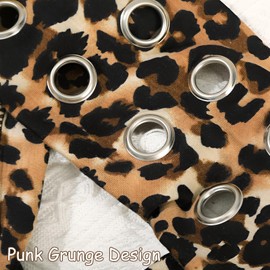 SAMIQU 2 Pack Y2K Wide Punk Grommet Headband–Hollow Out Eyelets Elastic Headband, Eyelets Stretchy Casual Head band for Women Men, Y2K Grunge Hair Accessories