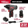 Unbranded 12V Max Lithium-Ion Cordless Impact Driver 880 In-Lb Torque