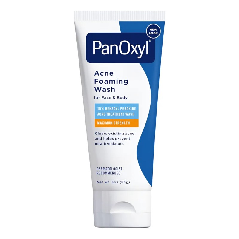 Panoxyl Lavado De Espuma Para Acné Peróxido De Benzoilo 10%
