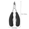 FRCOLOR 1pc Toenail Nipper Ergonomic Thick Toe Nail Clippers Precision