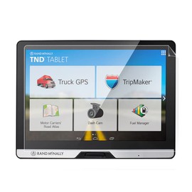 IPG For Rand McNally TND 80 Truck 8" Navigation Screen Protector Hydrogel Invisible Ultra HD Clear Film Anti Scratch Skin Guard - Smooth/Self-Healing/Bubble -Free for TND 80