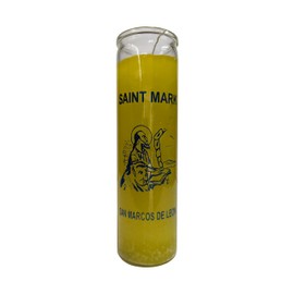 Generic Saint Mark (San Marcos de Leon) Yellow 7 Day Candle