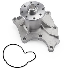 AULINK Water Pump 6671508 6631810 (6mm Diameter Flange Holes) 8-97123-330-0 For Bobcat 843 853,Isuzu 4JG2 4JA1 4JB1 4JG1,‎Sumitomo SH60,Kato HD307,Kobelco SK60,Takeuchi TL140 TL26 TL216,8941403412
