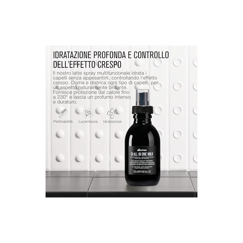 Davines OI All in One Milk, 4.56 fl.oz