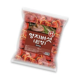 sellerhub [Half Club] Domestic round reishi mushroom dry material 500g / [하프클럽]국내산 원형 영지버섯 건재 500g