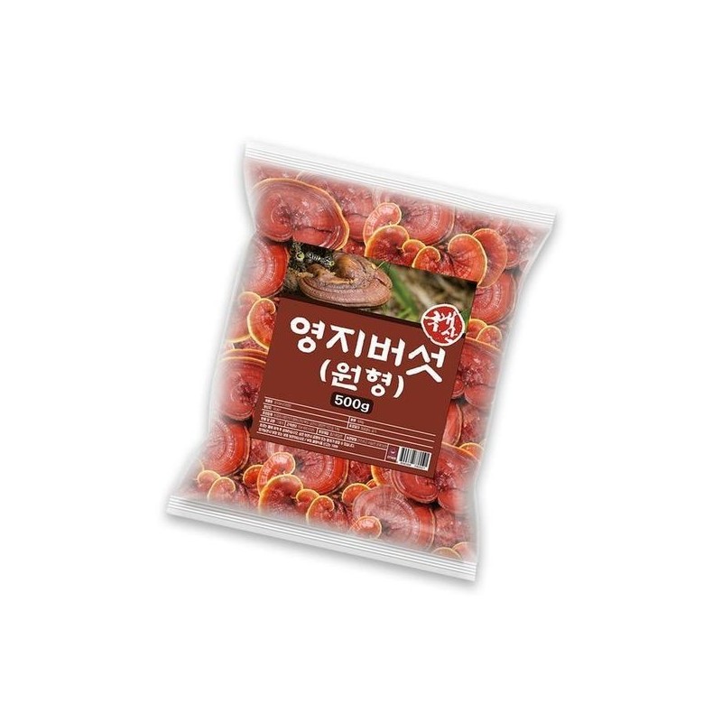 sellerhub [Half Club] Domestic round reishi mushroom dry material 500g