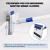 Qaestfy Baseboard Cleaner Tool with Handle, Wall Floor Mop with