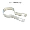 Aiwaiufu 10 Pcs Chain Link Fence Tension Band, Tension Bands