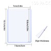 WAIZHIUA Pack of 100 Regular Toploader Card Cases, 35pt Protection