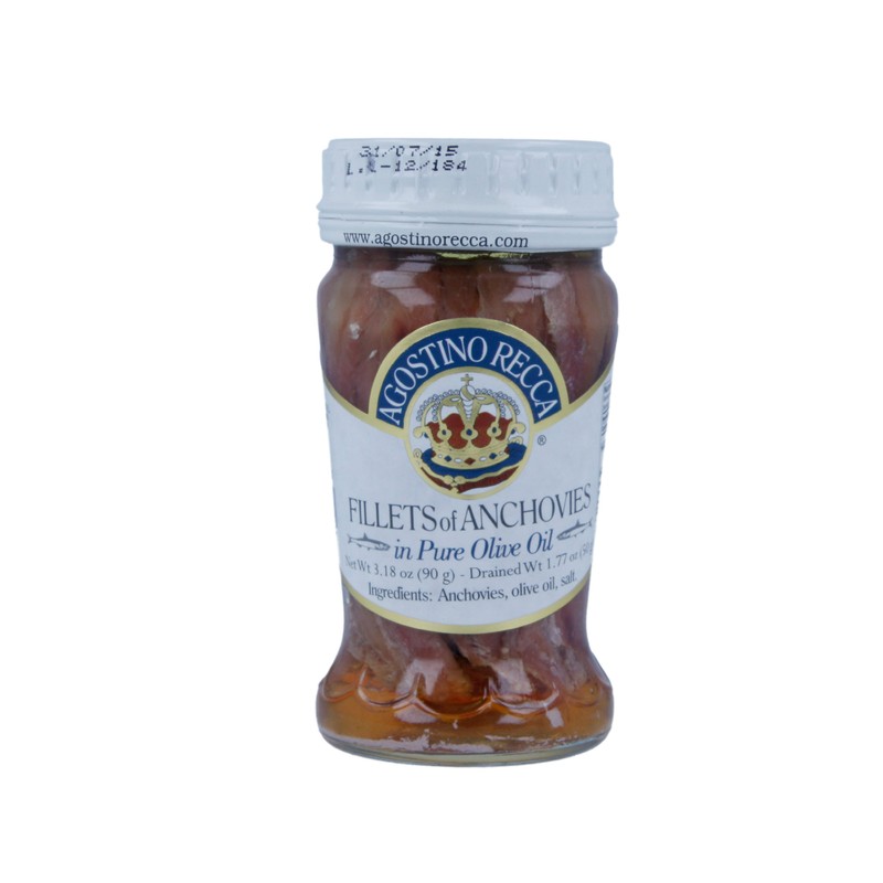 Agostino Recca Anchovies Fillet 3 oz